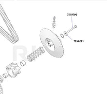 Load image into Gallery viewer, RZR Pro R TITANIUM Secondary Bolt & Washer 7519790 / 7557231: HEX FLANGE M10X1.5X90 - RPM SXS