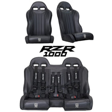 Load image into Gallery viewer, RZR 1000 Rear Bench Seat & Pair of Front Bucket Seats Set
