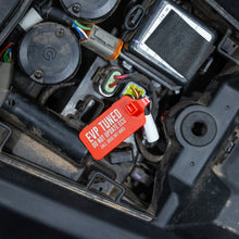 Load image into Gallery viewer, ECU Warning Zip Tie attached to diagnostic port