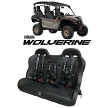 Load image into Gallery viewer, Yamaha Wolverine X4 Rear Bench Seat (2018+) W Harnesses