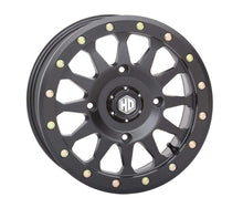 Load image into Gallery viewer, STI HD A1 UTV Bead Lock Wheel 14x7 and 15x7 in Machined and Matte Black