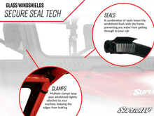 Load image into Gallery viewer, KAWASAKI TERYX KRX 1000 GLASS WINDSHIELD