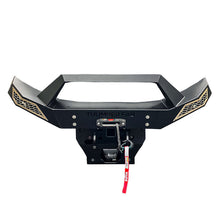 Load image into Gallery viewer, Polaris Ranger 1000 Front Winch Bumper With Light Kit Raw Raw Accent Panels Thumper Fab