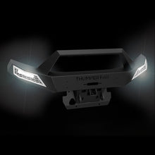 Load image into Gallery viewer, Polaris Ranger 1000 Front Winch Bumper With Light Kit Raw Raw Accent Panels Thumper Fab
