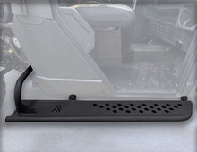 Load image into Gallery viewer, 2018+ Polaris Ranger 3-Seat Nerf Rail Set DS/PS Black Thumper Fab