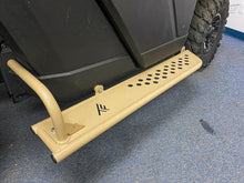 Load image into Gallery viewer, 2018+ Polaris Ranger 3-Seat Nerf Rail Set DS/PS Military Tan Thumper Fab