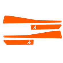 Load image into Gallery viewer, Front Set Polaris Ranger Half Door Accent Panels HL 2021 Orange - Pearl Meltdown Boxed Thumper Fab