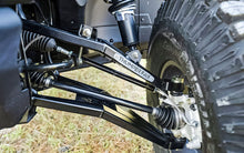 Load image into Gallery viewer, Defender Forward Control Arms Cab / X MR / 65 Inch Models Pre-Installed Black OEM Thumper Fab