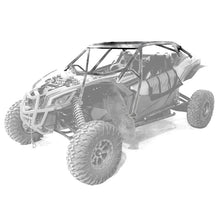 Load image into Gallery viewer, Can-Am Maverick X3 Race Roll Cage w/ Integrated Rear Bumper Black Thumper Fab
