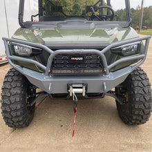 Load image into Gallery viewer, Tracker 800SX Brush Guard Bumper No Light Kit Black Thumper Fab