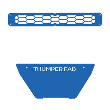 Load image into Gallery viewer, Audio Roof Accent Panel Set Ranger Mid-Size Front Winch Bumper Polaris Blue Thumper Fab