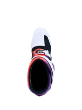 Load image into Gallery viewer, ALPINESTARS - TECH 7 BOOTS PRPL/WHT/DK BLUE/RED FLUO 12 - 2012025-3192- 12
