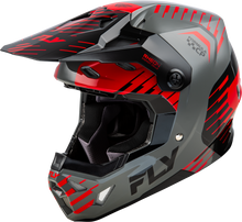 Load image into Gallery viewer, FLY RACING - FORMULA CP SLICE HELMET GREY/RED/BLACK 2X - 73-00512X

