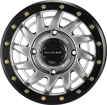 Load image into Gallery viewer, RACELINE - SQUAD BDLK WHEEL 15X7 4/156 6+1(+38MM) HYPER SILVER - A12SB-57056+38
