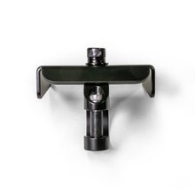 Load image into Gallery viewer, Black powder-coated universal air pumper bracket
