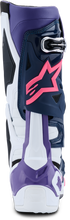 Load image into Gallery viewer, ALPINESTARS - TECH 10 WHT/VIOLET/NVY BL/PNK FL 9 - 2010020-2780-9
