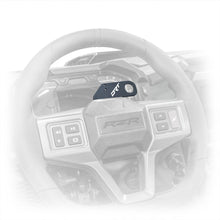 Load image into Gallery viewer, DRT Polaris RZR 2020+ Steering Wheel Single Push-To-Talk Plate
