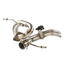 Load image into Gallery viewer, RPM Kawasaki H2 3/4 Exhaust – 2.5" Mid Pipe + Chambered Muffler | Straight or E-Valve Option
