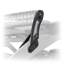 Load image into Gallery viewer, can am maverick light bar bracket, double-layer steel with anodized aluminum plate
