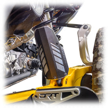 Load image into Gallery viewer, Durable aluminum rear shock covers for Can-Am Maverick R / X3, laser formed and anodized finish
