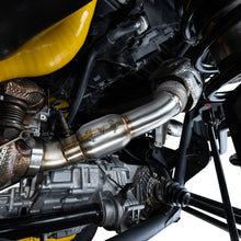 Load image into Gallery viewer, EVP Racing 3 Inch Down Pipe with Bullet Muffler for Can-Am Maverick R
