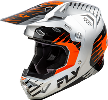 Load image into Gallery viewer, FLY RACING - FORMULA CP SLICE HELMET GREY/ORANGE/BLACK MD - 73-0053M
