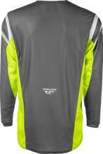 Load image into Gallery viewer, FLY RACING - KINETIC MESH CENTER JERSEY GREY/WHITE/HI-VIS MD - 379-314M
