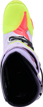 Load image into Gallery viewer, ALPINESTARS - TECH 10 SUPERVENTED PURP/YLW FLUO/DIVA PINK 8 - 2010520-3150-8
