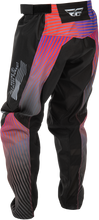 Load image into Gallery viewer, FLY RACING - YOUTH F-16 PANTS BLACK/RED/PURPLE SZ 18 - 379-23118
