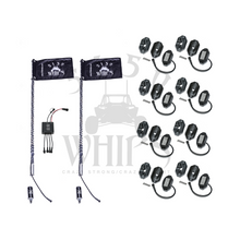 Load image into Gallery viewer, 187 Whips and Rock Light Combo Kit
