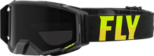 Load image into Gallery viewer, FLY RACING - ZONE PRO W/C GOGGLE BLK/HI-VIS W/DARK SMOKE HYDRO LENS - 37-51873
