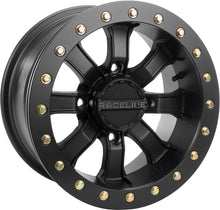 Load image into Gallery viewer, RACELINE - MAMBA BDLK WHEEL 15X7 4/156 3.5+3.5 (0MM) BLACKOUT - A71B-57056-00
