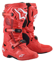 Load image into Gallery viewer, ALPINESTARS - TECH 10 BOOTS RED SZ 07 - 2010020-30-7
