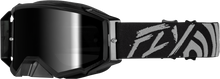 Load image into Gallery viewer, FLY RACING - ZONE ELITE GOGGLE GREY/BLACK W/ BLACK MIRROR/SMOKE LENS - 37-5516

