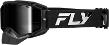 Load image into Gallery viewer, FLY RACING - ZONE ELITE SNW GOGGLE BLK/BLK W/BLK MIR/PLRZD SMOKE LENS - 37-4108
