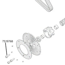 Load image into Gallery viewer, RZR Pro R TITANIUM Secondary Clutch Bolts #7519768 (QTY3) Hex Flange M12x1.75x45 - RPM SXS
