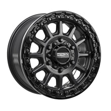 Load image into Gallery viewer, Rampage 6R Beadlock | Satin Black w/ Gloss Black Ring
