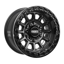 Load image into Gallery viewer, Rampage 6R Beadlock | Satin Black w/ Gloss Black Ring
