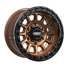 Load image into Gallery viewer, Rampage 6R Beadlock | Smoked Bronze w/ Gloss Black Ring
