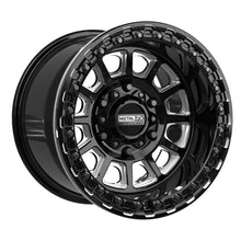 Load image into Gallery viewer, Rampage 6R Beadlock | Gloss Black Contrast Cut
