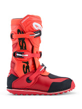 Load image into Gallery viewer, ALPINESTARS - TECH T BOOTS RED FLUO/BLK/BR RED 12 - 2004017-3188- 12
