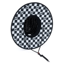 Load image into Gallery viewer, EVP Black Checkered Sun Hat
