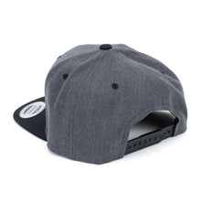 Load image into Gallery viewer, EVP Heather Gray Stealth Canvas Snapback Hat
