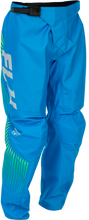 Load image into Gallery viewer, FLY RACING - YOUTH F-16 PANTS BLUE/HI-VIS SZ 24 - 379-23324

