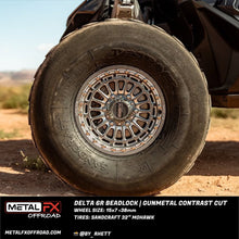 Load image into Gallery viewer, Delta 6R Beadlock | Gunmetal Contrast Cut
