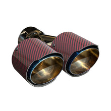 Load image into Gallery viewer, RPM Maverick R Carbon / Colored Dual Exhaust Tips
