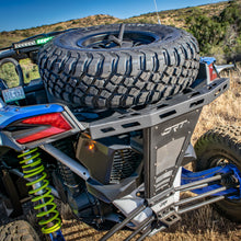 Load image into Gallery viewer, DRT Can Am Maverick X3 2017+ Dual Sheer Radius Rod Plate Rear view
