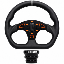 Load image into Gallery viewer, UTVMA DriftX Leather Steering Wheel With Hub

