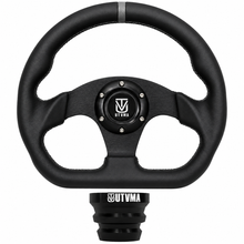 Load image into Gallery viewer, UTVMA DriftX Leather Steering Wheel With Hub
