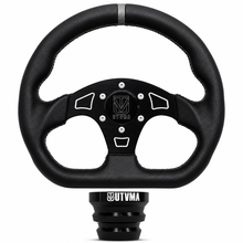 Load image into Gallery viewer, UTVMA DriftX Leather Steering Wheel With Hub
